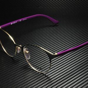 Vogue Women's Gold and Violet Eyeglasses!